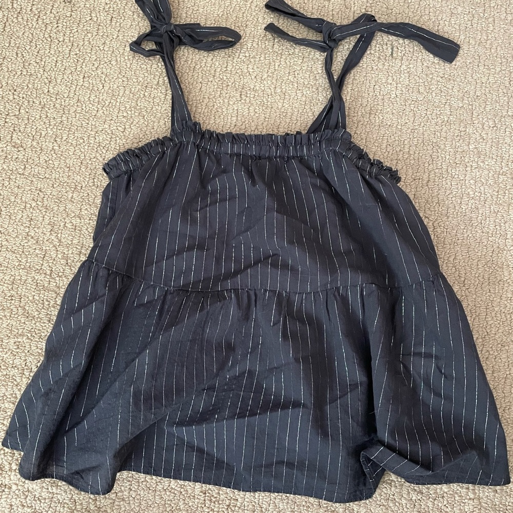 Lucky Brand Tie Strand Top